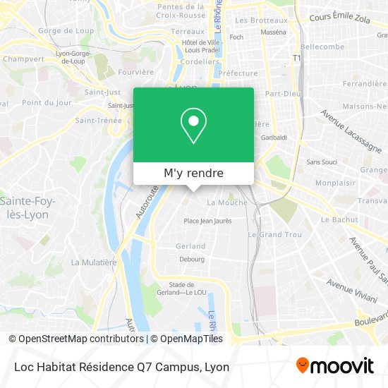 Loc Habitat Résidence Q7 Campus plan