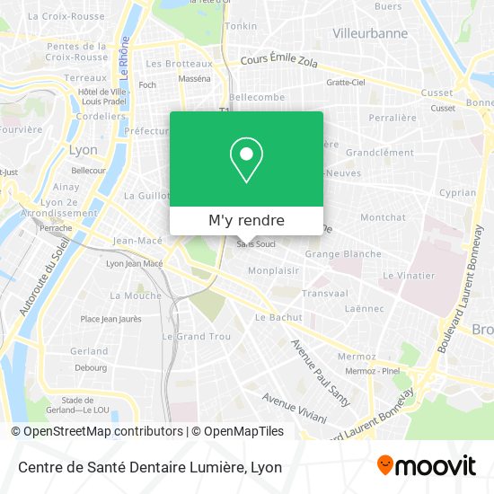 Centre de Santé Dentaire Lumière plan