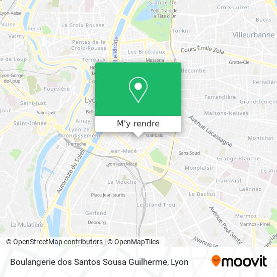 Boulangerie dos Santos Sousa Guilherme plan