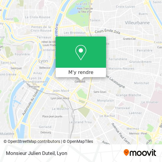 Monsieur Julien Duteil plan