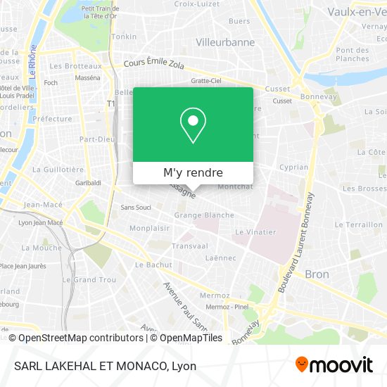 SARL LAKEHAL ET MONACO plan