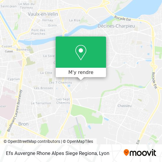 Efs Auvergne Rhone Alpes Siege Regiona plan
