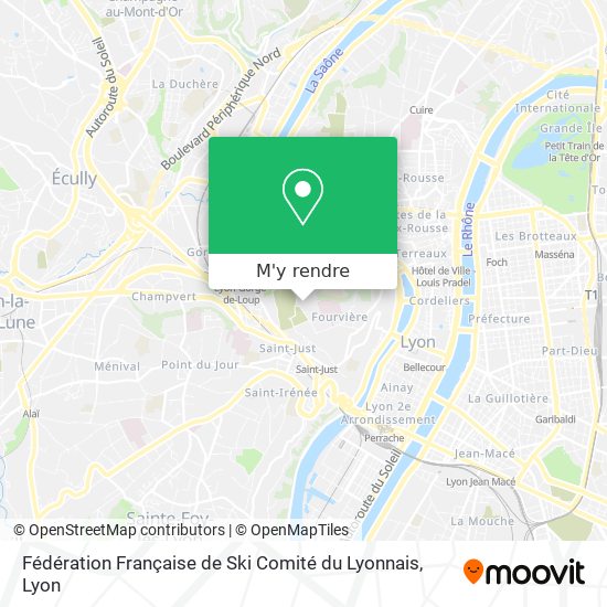Fédération Française de Ski Comité du Lyonnais plan