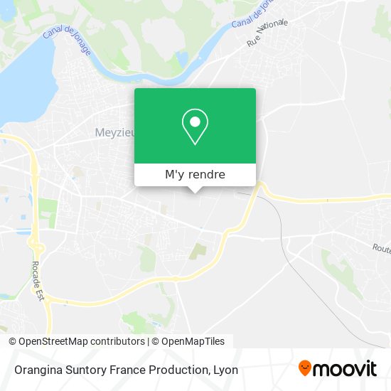 Orangina Suntory France Production plan