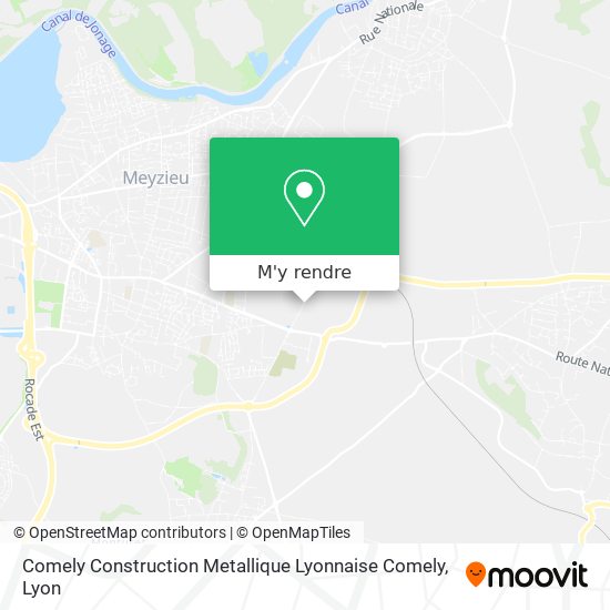 Comely Construction Metallique Lyonnaise Comely plan