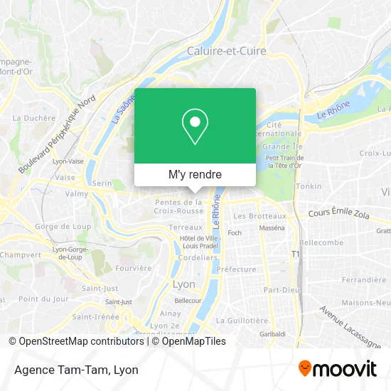 Agence Tam-Tam plan