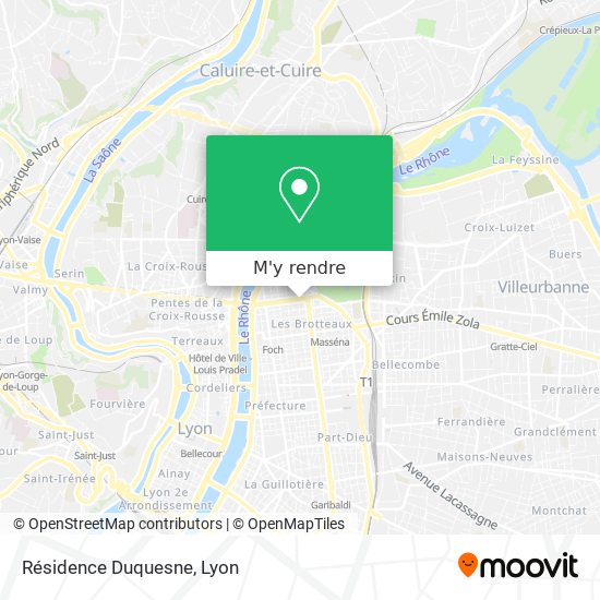 Résidence Duquesne plan
