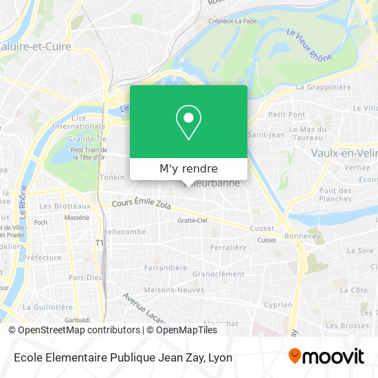 Ecole Elementaire Publique Jean Zay plan