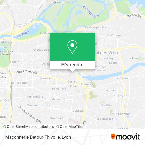Maçonnerie Detour-Thivolle plan