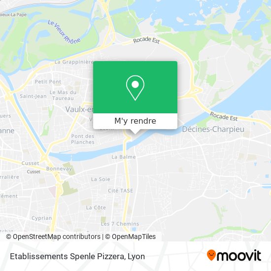 Etablissements Spenle Pizzera plan
