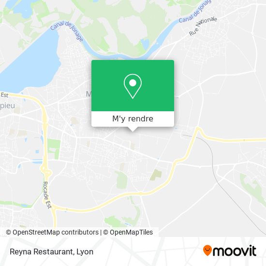 Reyna Restaurant plan