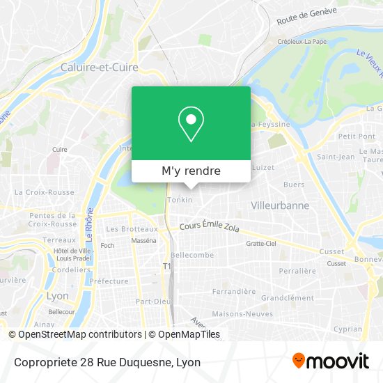 Copropriete 28 Rue Duquesne plan