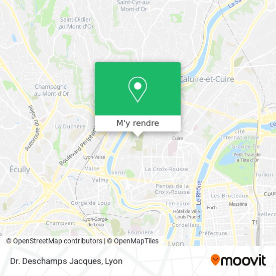 Dr. Deschamps Jacques plan