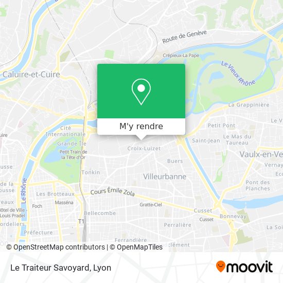 Le Traiteur Savoyard plan
