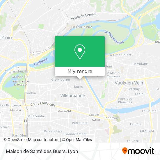 Maison de Santé des Buers plan