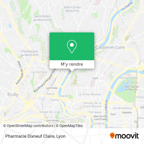 Pharmacie Dixneuf Claire plan
