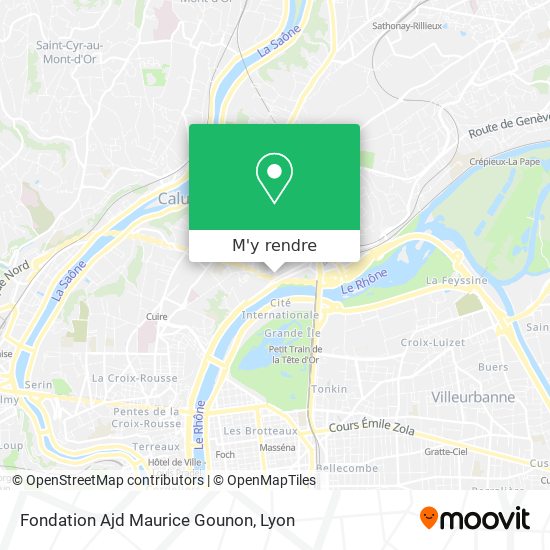 Fondation Ajd Maurice Gounon plan