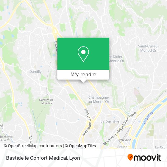 Bastide le Confort Médical plan