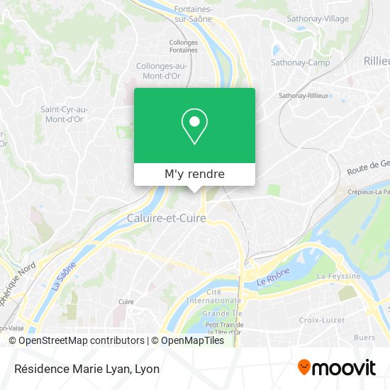 Résidence Marie Lyan plan