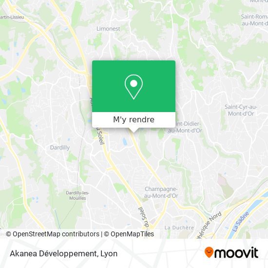 Akanea Développement plan