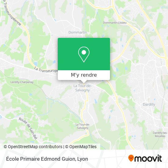 École Primaire Edmond Guion plan