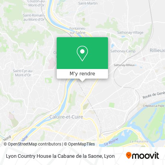 Lyon Country House la Cabane de la Saone plan