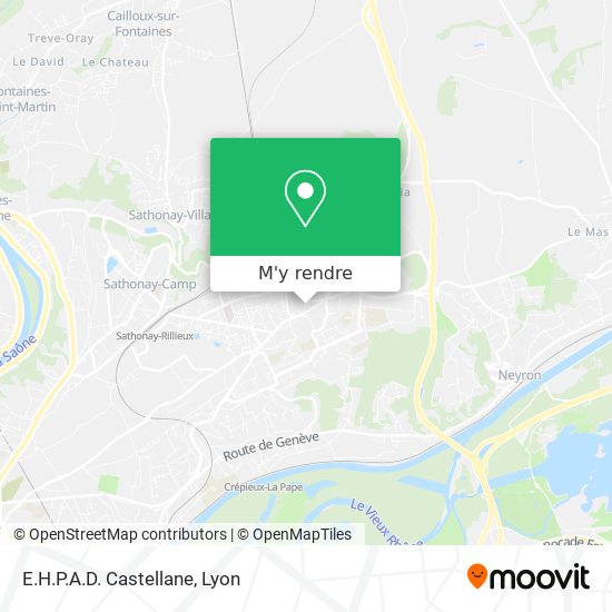 E.H.P.A.D. Castellane plan