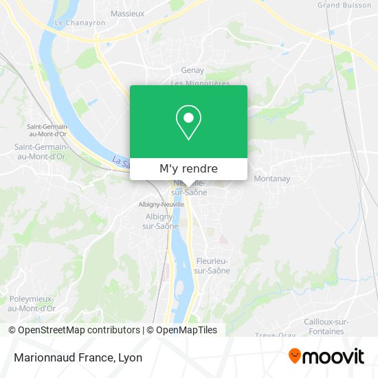 Marionnaud France plan