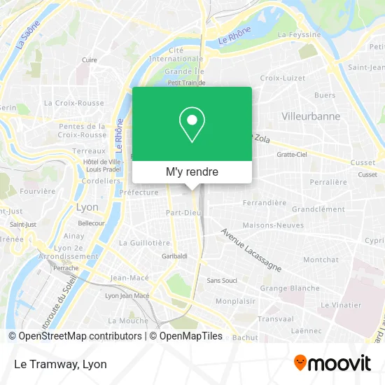 Le Tramway plan