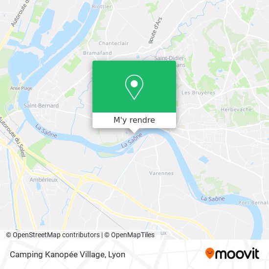 Camping Kanopée Village plan