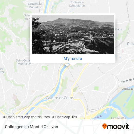 Collonges au Mont d'Or plan