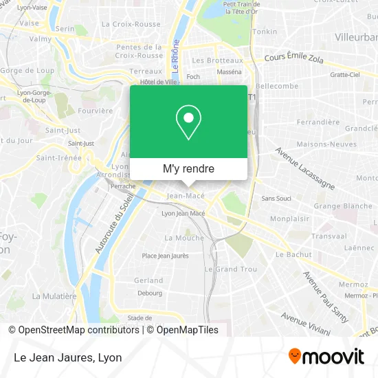 Le Jean Jaures plan