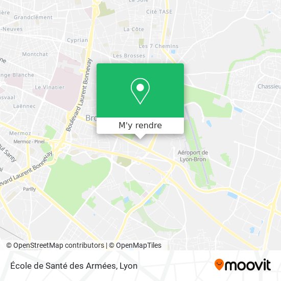École de Santé des Armées plan