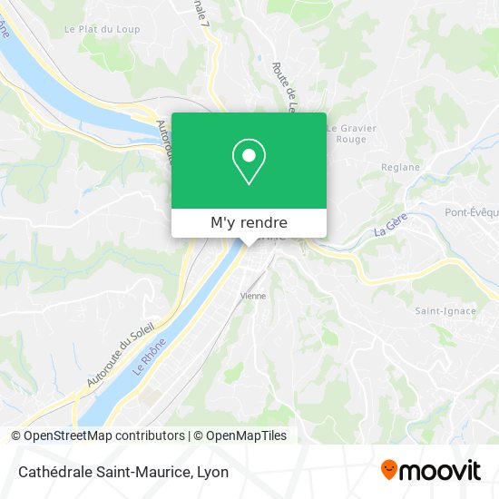 Cathédrale Saint-Maurice plan