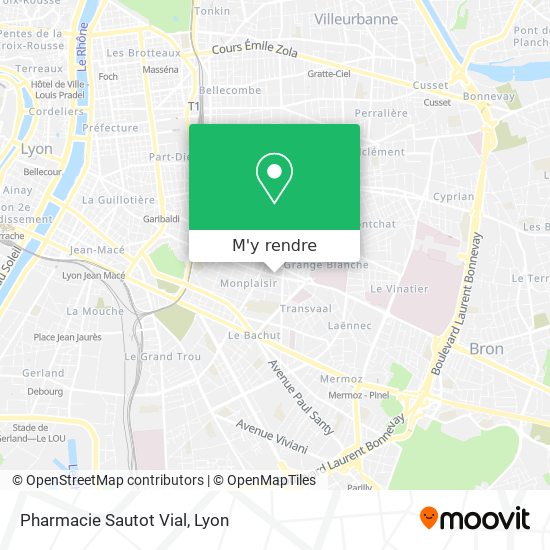 Pharmacie Sautot Vial plan