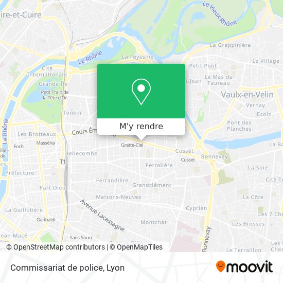 Commissariat de police plan