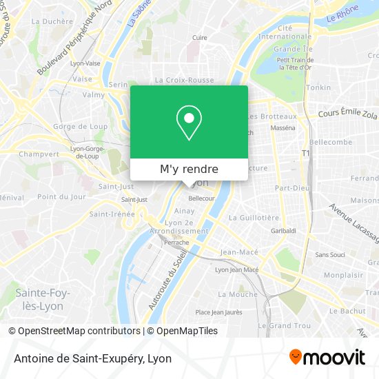 Antoine de Saint-Exupéry plan