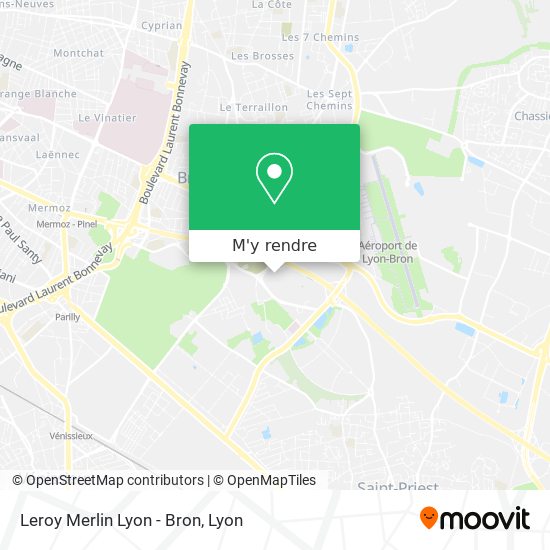 Leroy Merlin Lyon - Bron plan