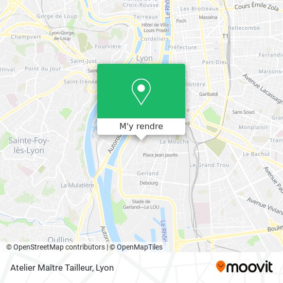 Atelier Maître Tailleur plan