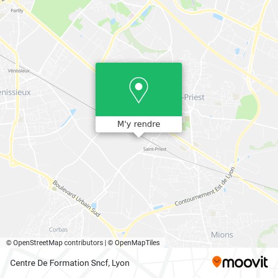 Centre De Formation Sncf plan