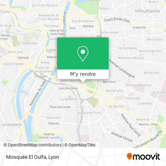 Mosquée El Oulfa plan