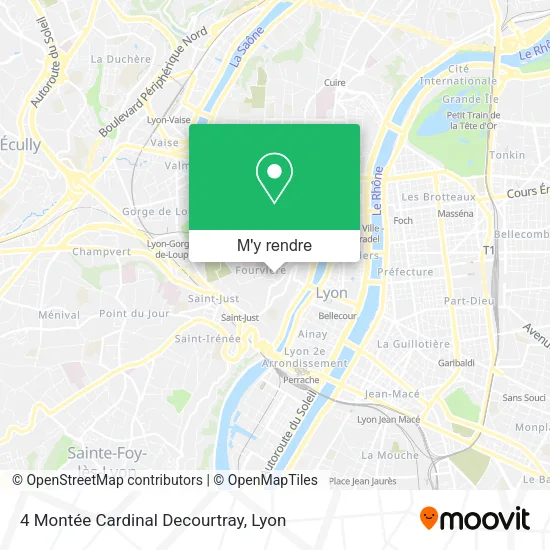 4 Montée Cardinal Decourtray plan