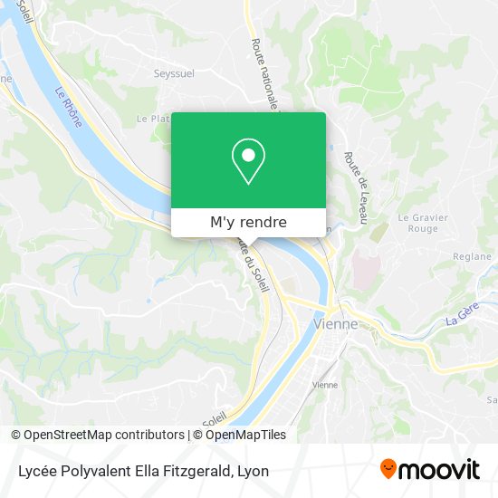 Lycée Polyvalent Ella Fitzgerald plan