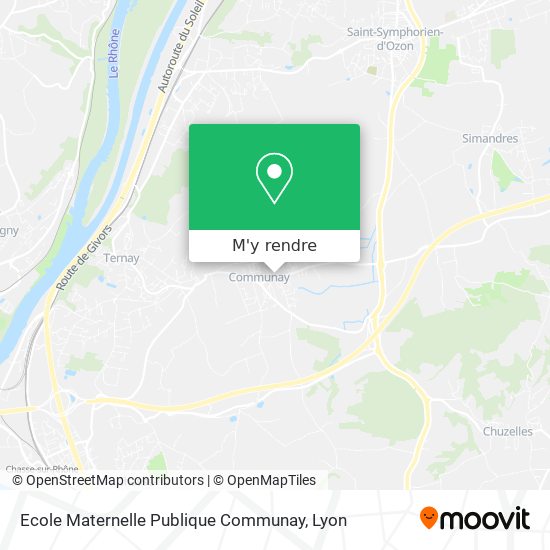 Ecole Maternelle Publique Communay plan