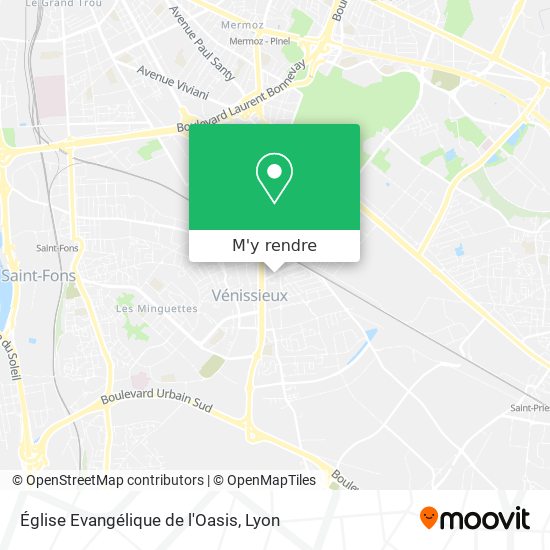 Église Evangélique de l'Oasis plan