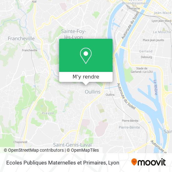 Ecoles Publiques Maternelles et Primaires plan