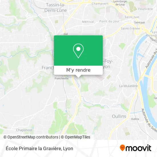École Primaire la Gravière plan