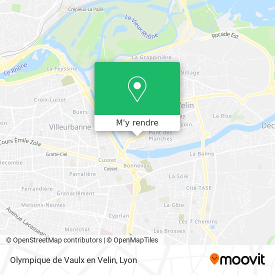 Olympique de Vaulx en Velin plan