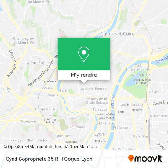 Synd Copropriete 35 R H Gorjus plan
