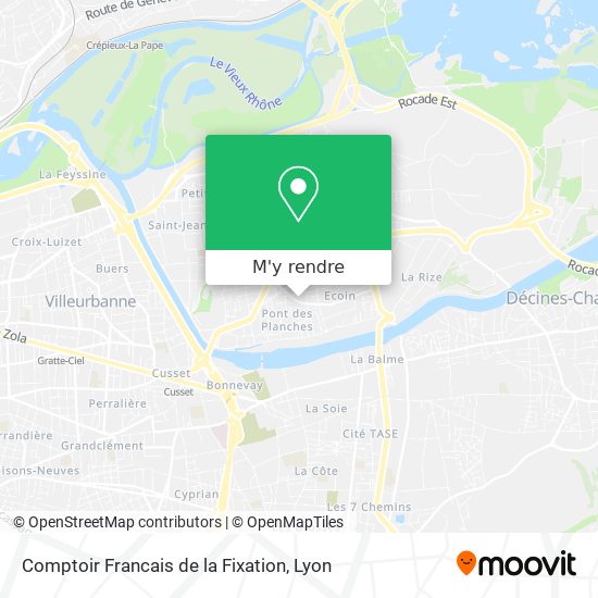 Comptoir Francais de la Fixation plan